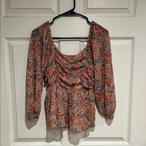 American Eagle Floral Women's Top